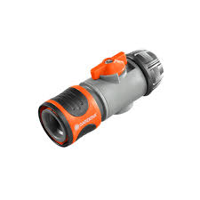 Hose Connection with control valve 13 mm 1/2