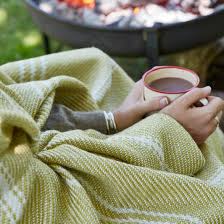 Oxford Stripe Blanket Gooseberry