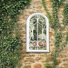 SCROLLED ARCH MIRROR