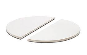 Kamado Joe Big Joe Classic Half Moon Heat Deflectors (x2) - Kamado Joe - Windyridge Garden Centre