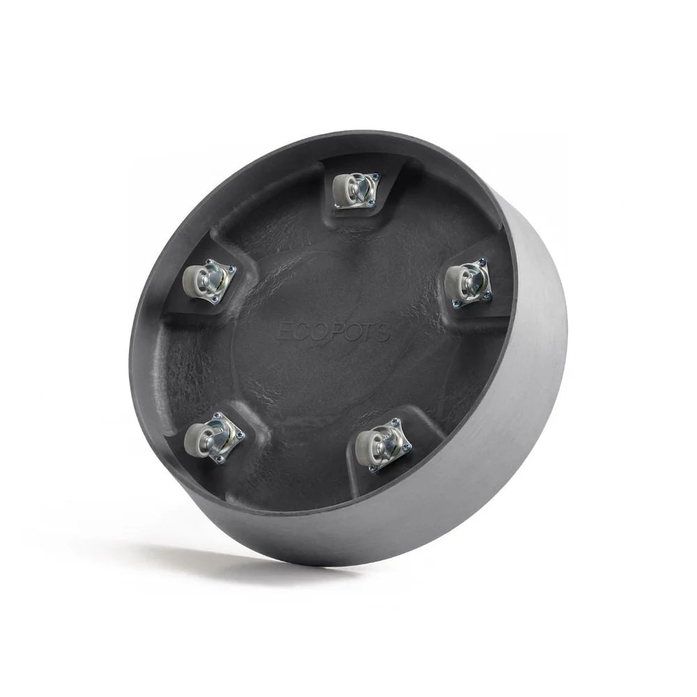 Grey Saucer Wheels 50 - Pots - Windyridge Garden Centre
