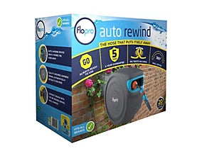 Flopro Auto Rewind Wall Mounted Hose Reel With 20M Hose - Tools & Equipment - Windyridge Garden Centre