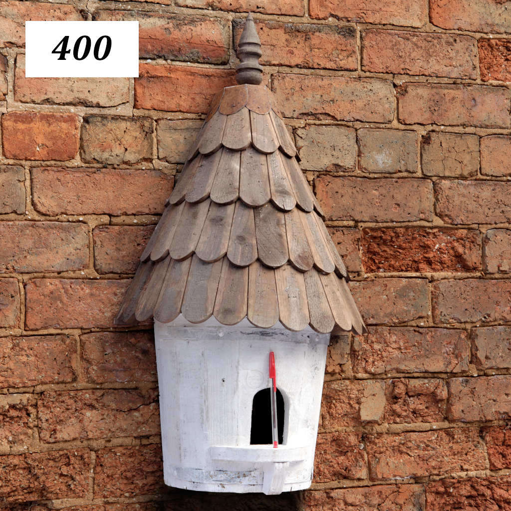 Small Half Round Birdhouse