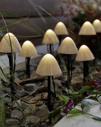 Smart Solar Lumishroom Stake Lights Set Of 10 - Outdoor Living - Windyridge Garden Centre
