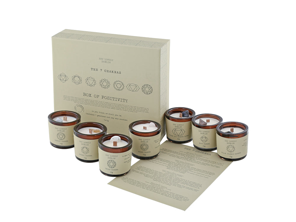 The 7 Chakras Box Of Positivity - Gift Shop - Windyridge Garden Centre