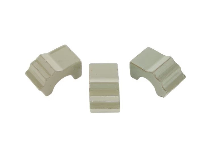 Pk 3 Lg Mint Green Glazed Feet - Pots - Windyridge Garden Centre