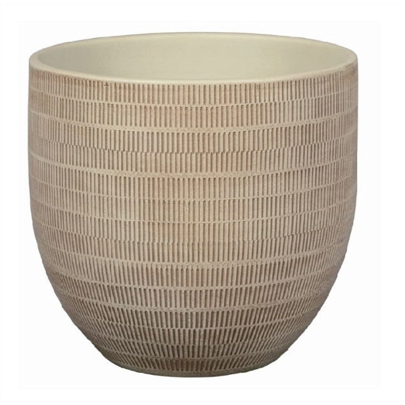 Le Havre 20-01I Cream Ø48Cm H45Cm - Pots - Windyridge Garden Centre