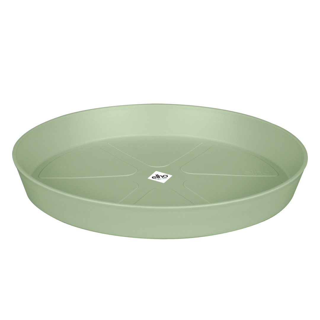Elho Loft Urban Round Saucer Pistachio Green