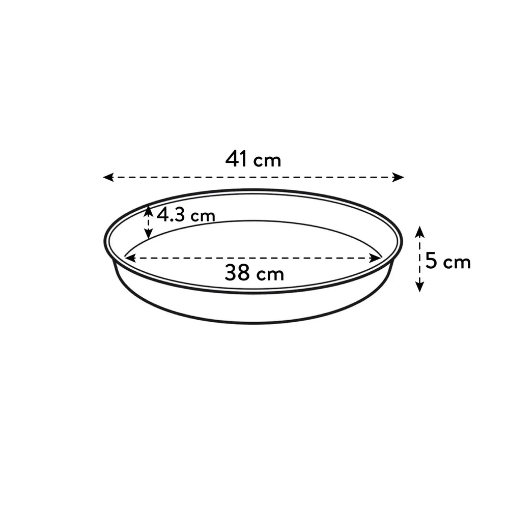 Loft Urban Saucer Round Pistachio Green Ø41Cm - Pots - Windyridge Garden Centre
