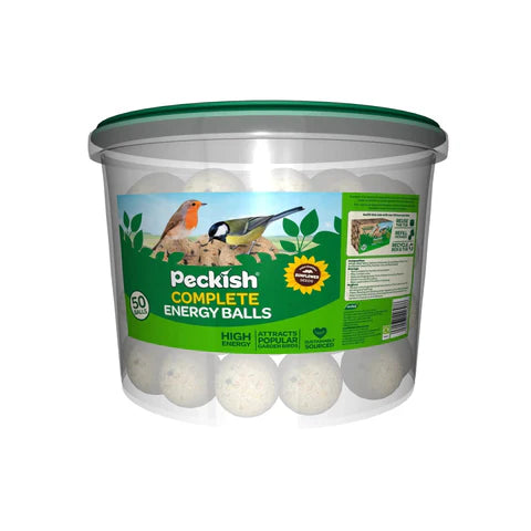 Peckish Complete Energy Balls 50 Tub - Bird Care And Wildlife - Windyridge Garden Centre