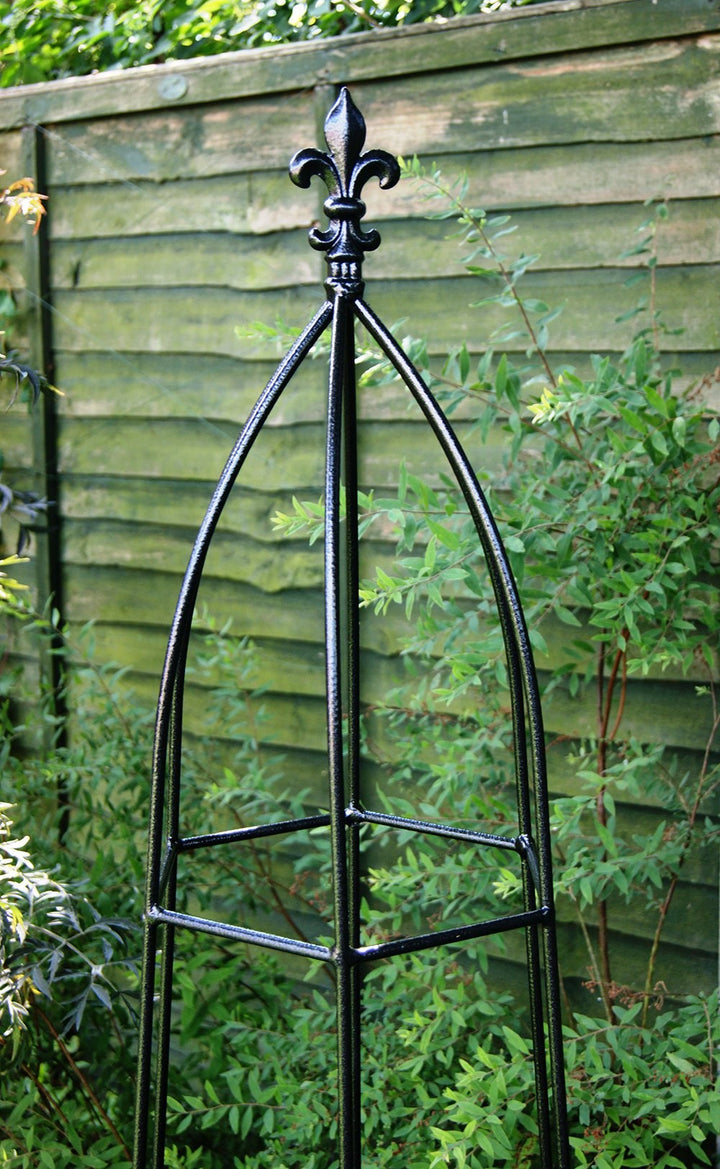 Black Cone Obelisks Fdl Top 6Ft - Tools & Equipment - Windyridge Garden Centre