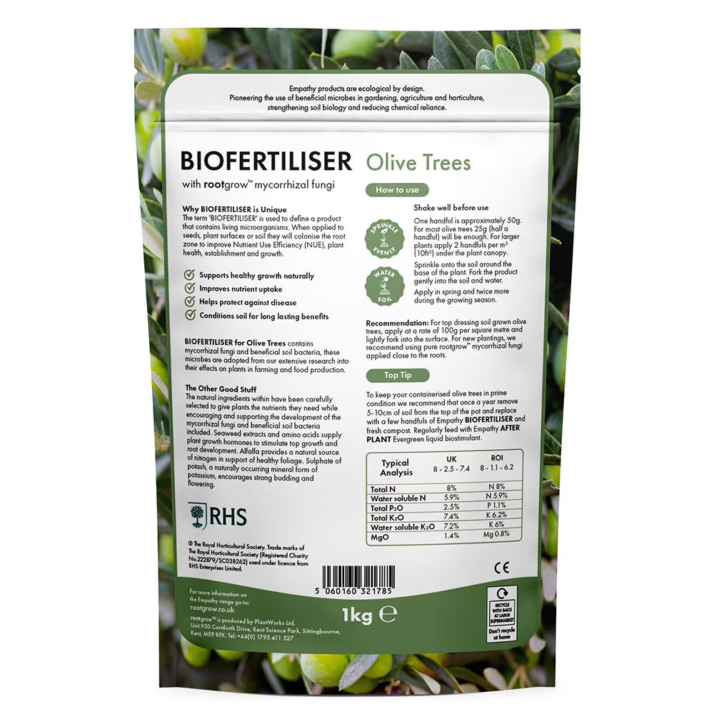 Empathy Biofertiliser for Olive Trees