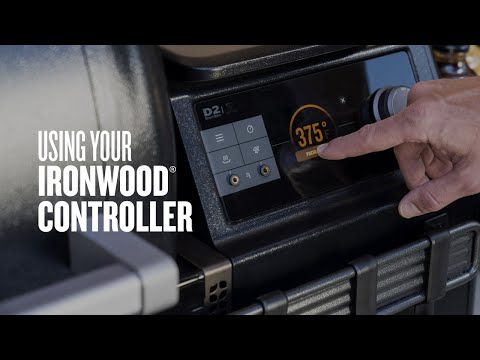 A tutorial video showing how to control a Traeger Ironwood