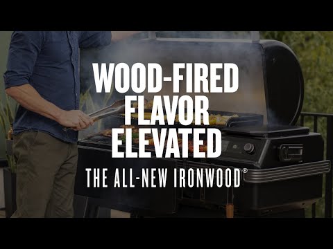 TRAEGER IRONWOOD WiFi ENABLED 2023 PELLET GRILL