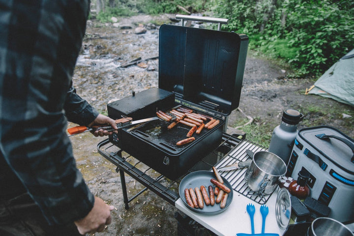 Traeger Ranger Pellet BBQ making sausages in Dublin