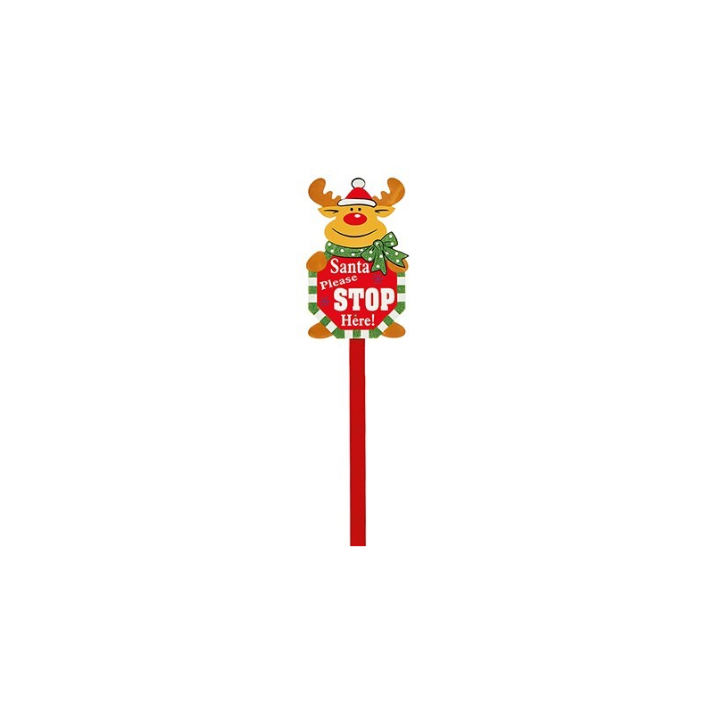1m Wooden Garden Stake -3 Asst