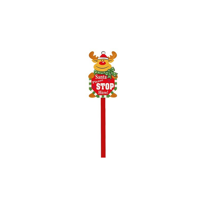 1m Wooden Garden Stake -3 Asst