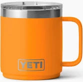 Yeti Rambler 10 Oz Mug King Crab Orange