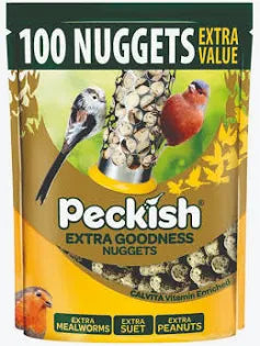 Peckish Extra Goodness 100 Nuggets - Bird Care And Wildlife - Windyridge Garden Centre