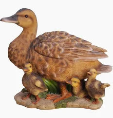 Rl Mother Duck/Ducklings D - Ornaments - Windyridge Garden Centre