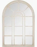 Rounded Arch Window Mirror - Outdoor Living - Windyridge Garden Centre