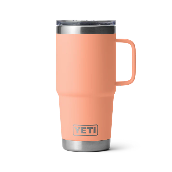 Yeti Rambler 20 OZ (591 ML) Travel Mug Lowcountry Peach