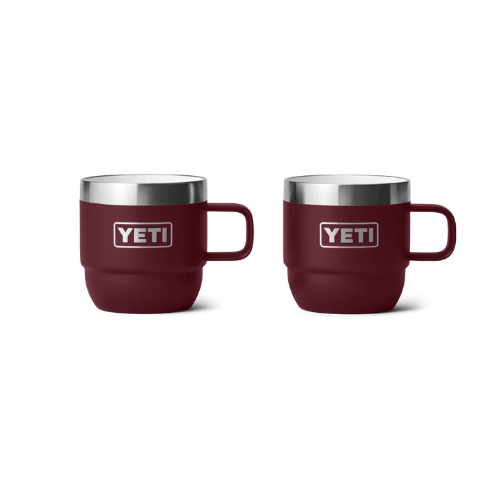 YETI YETI ESPRESSO 6OZ MUG 2 PK WILD VINE RED