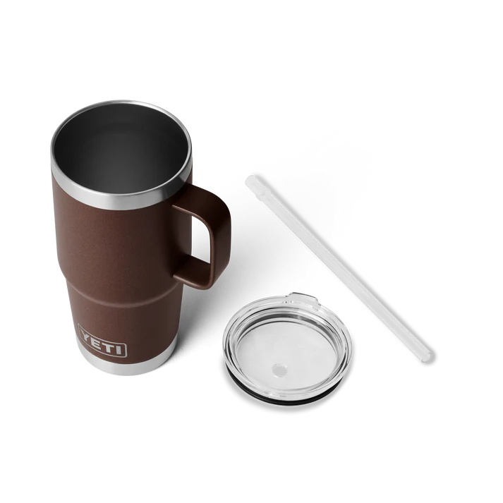 Yeti Rambler 25 OZ (739 ML) Straw Mug Wetlands Brown