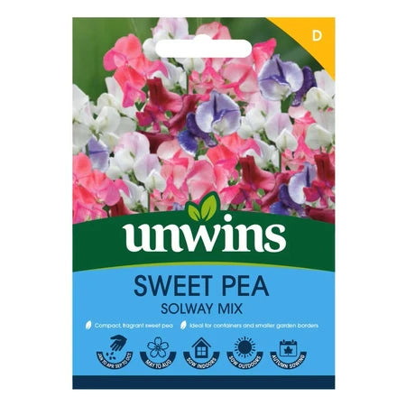 Sweet Pea Solway Mix - Seed Packets - Windyridge Garden Centre