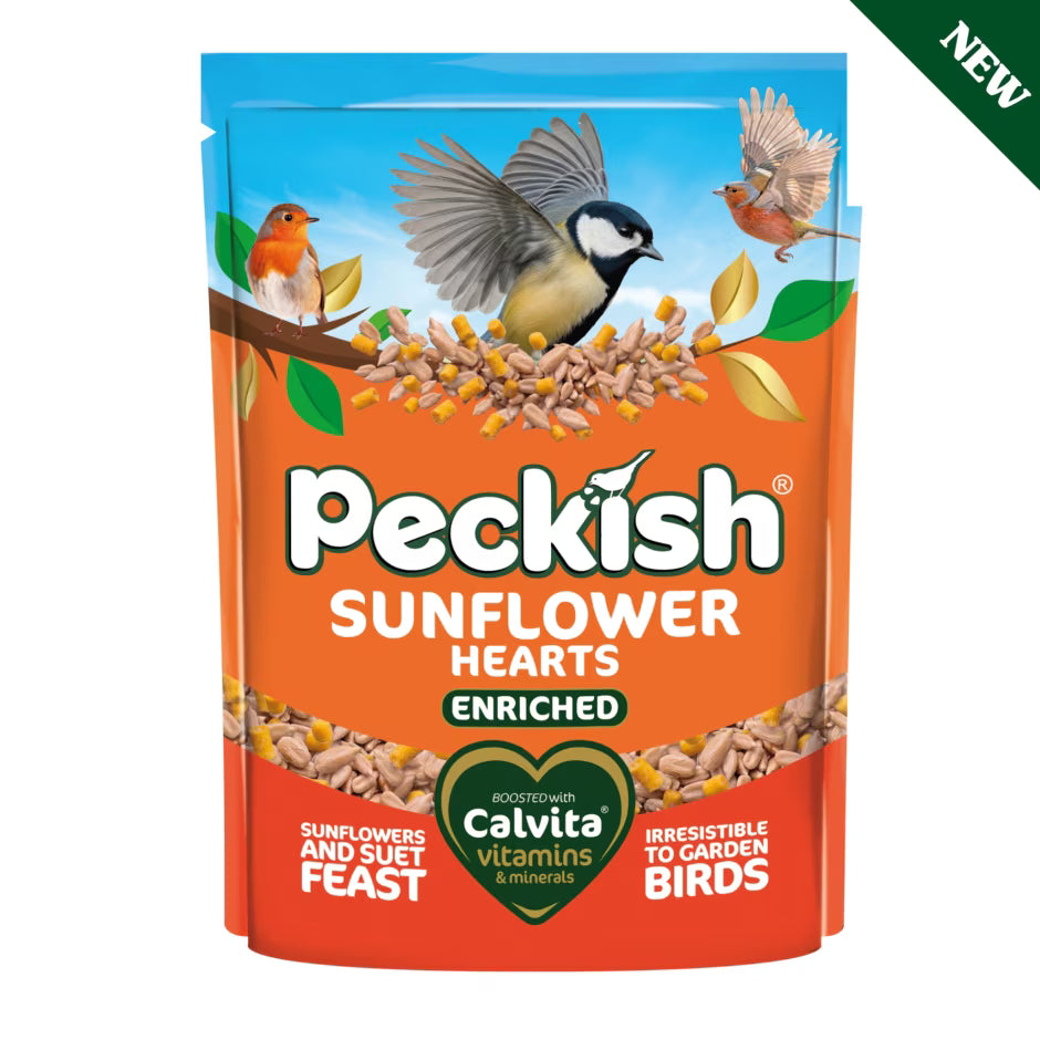 Peckish Sunflower Hearts Enriched 2kg
