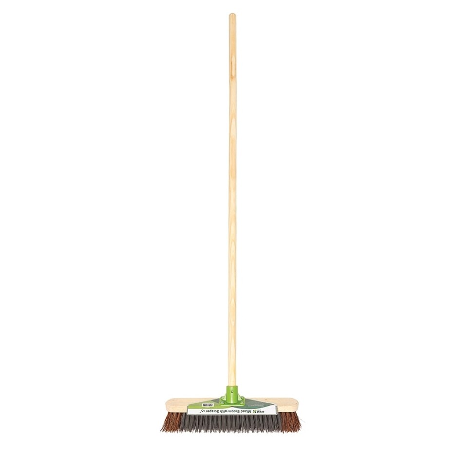 Broom and Scraper Mixed