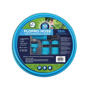 Flopro Everyday Hose 15m Starter Set - Tools & Equipment - Windyridge Garden Centre