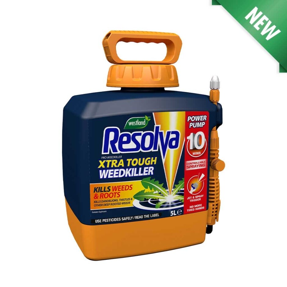 Resolva Pro Weedkiller Xtra Tough RTU 5L Power Pump