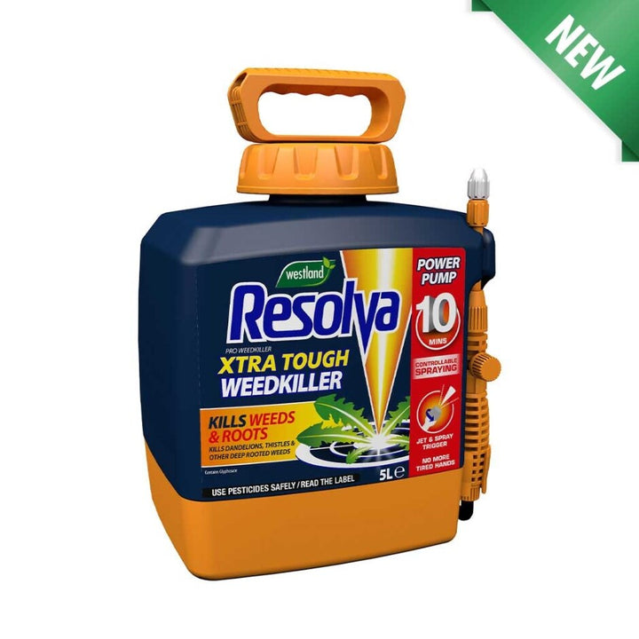 Resolva Pro Weedkiller Xtra Tough RTU 5L Power Pump