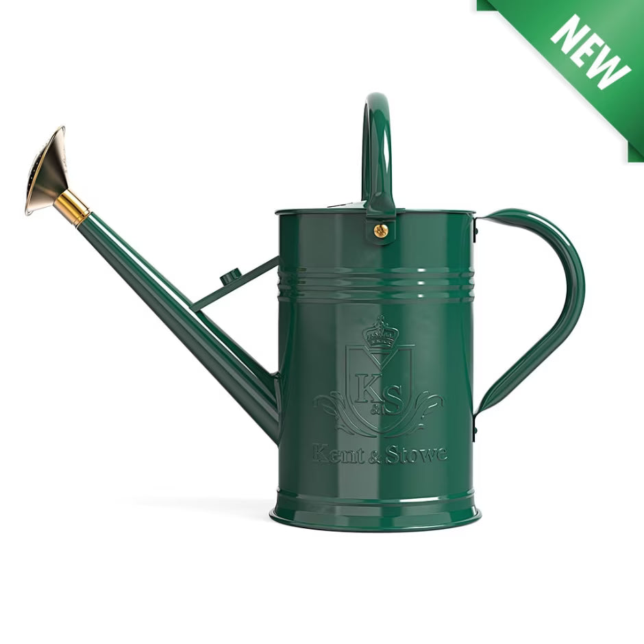 K&S Metal Watering Can Forest Green 9L