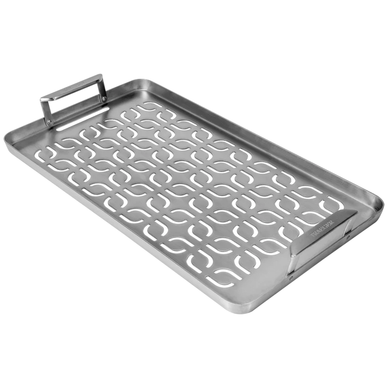 TRAEGER ModiFIRE Fish & Veggie Stainless Steel Grill Tray