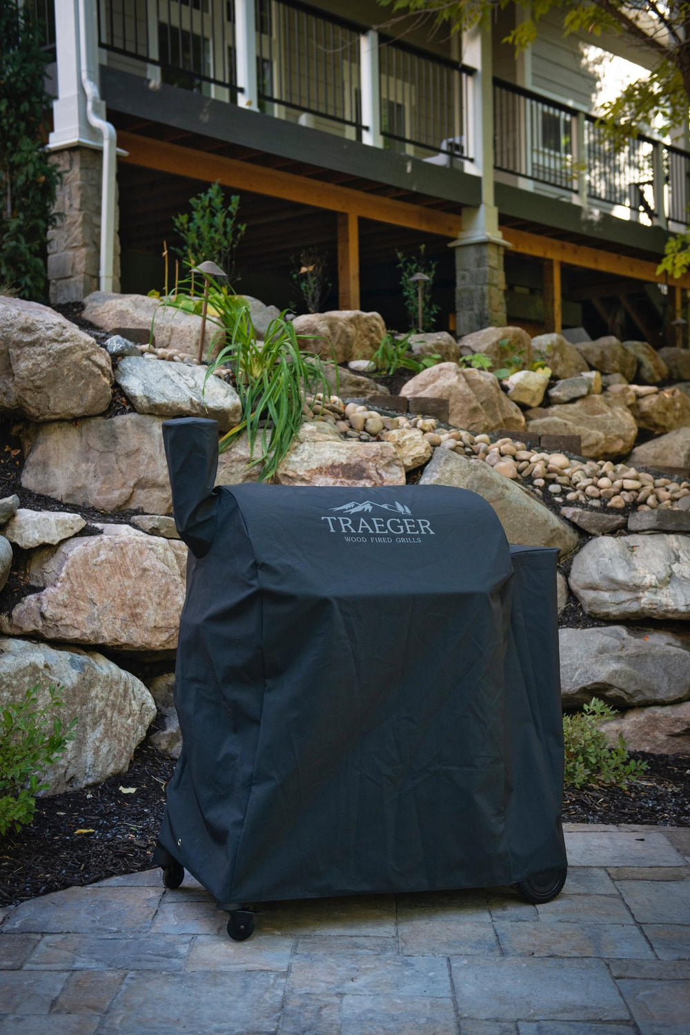 Traeger Pro 780 Grill Cover on grill