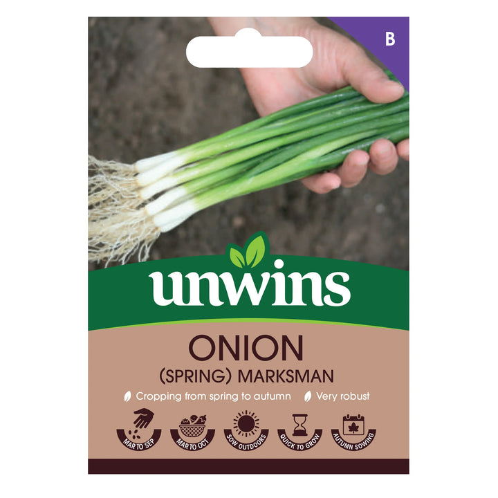 Onion (Spring) Marksman - Seed Packets - Windyridge Garden Centre