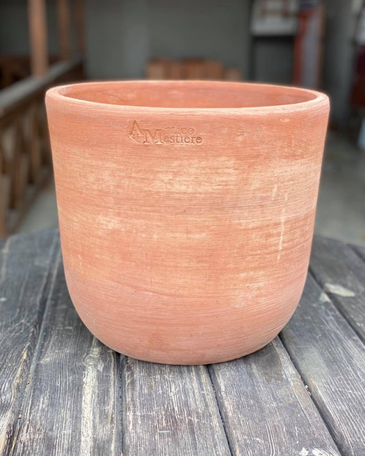 Artisinal Terracotta Modern Jar Pot  30cm/H27cm (Vaso Moderne)