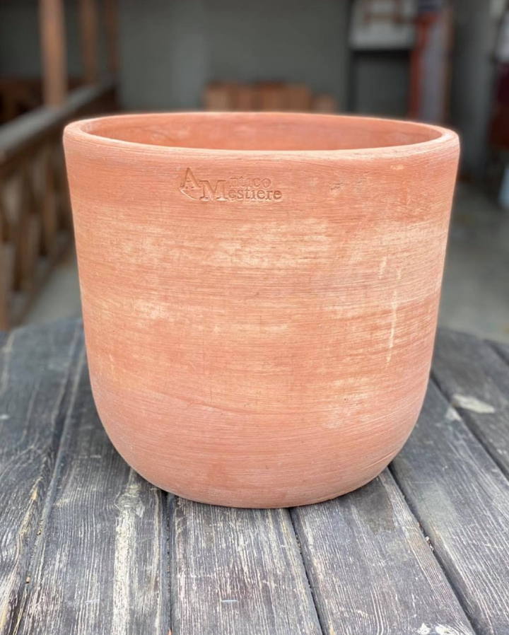 Artisinal Terracotta Modern Jar Pot  Ø30cm/H27cm (Vaso Moderne)