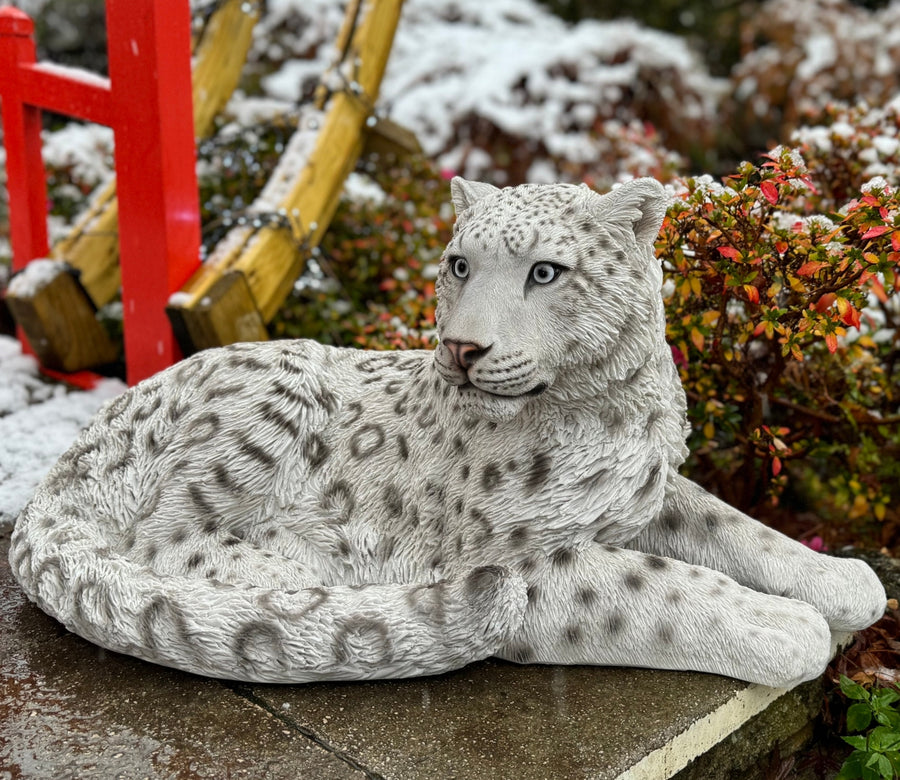 Rl Snow Leopard A - Ornaments - Windyridge Garden Centre