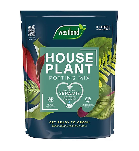 Houseplant Potting Mix (Enriched with Seramis) 4L