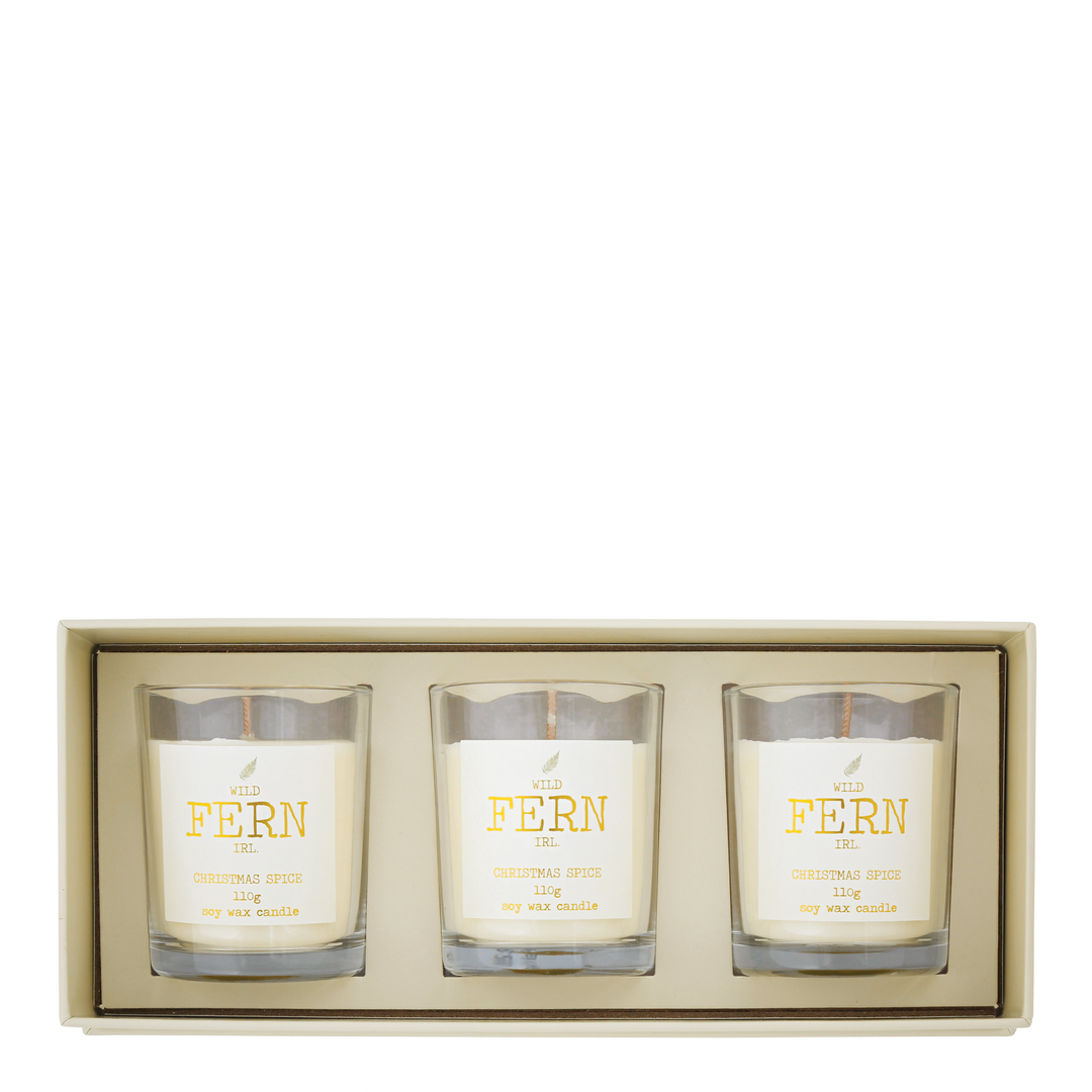 WILD FERN CANDLE TRIO GIFT SET