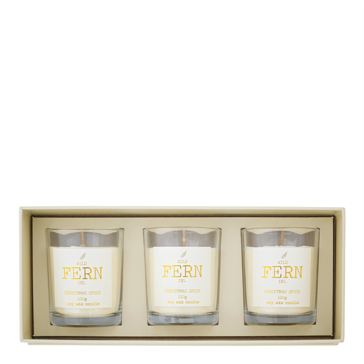 WILD FERN CANDLE TRIO GIFT SET