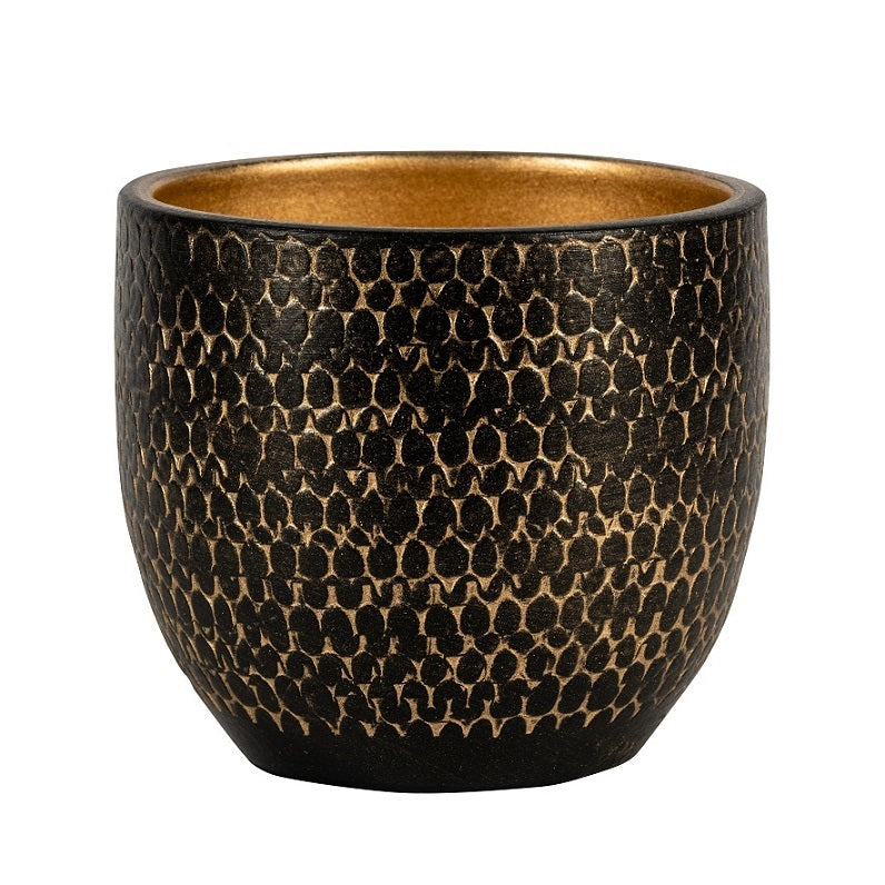 Merida 17-09ZG black/gold Ã˜40cm/H8cm