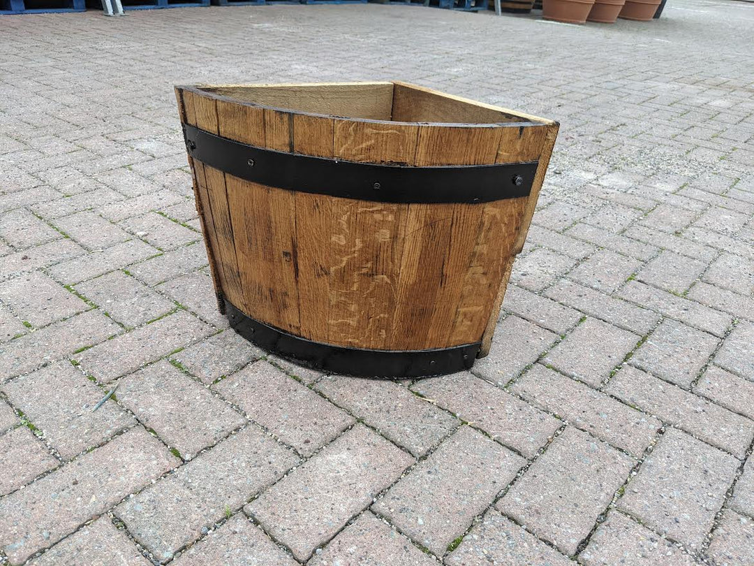 Light Oak 1/8 Corner Tub Ø32cm