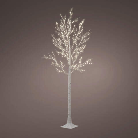 micro LED birch tree H220cm