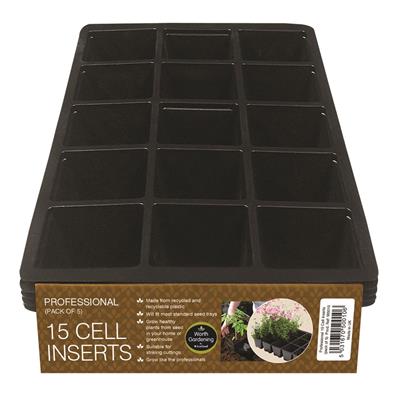 15 CELL INSERTS (5 S)