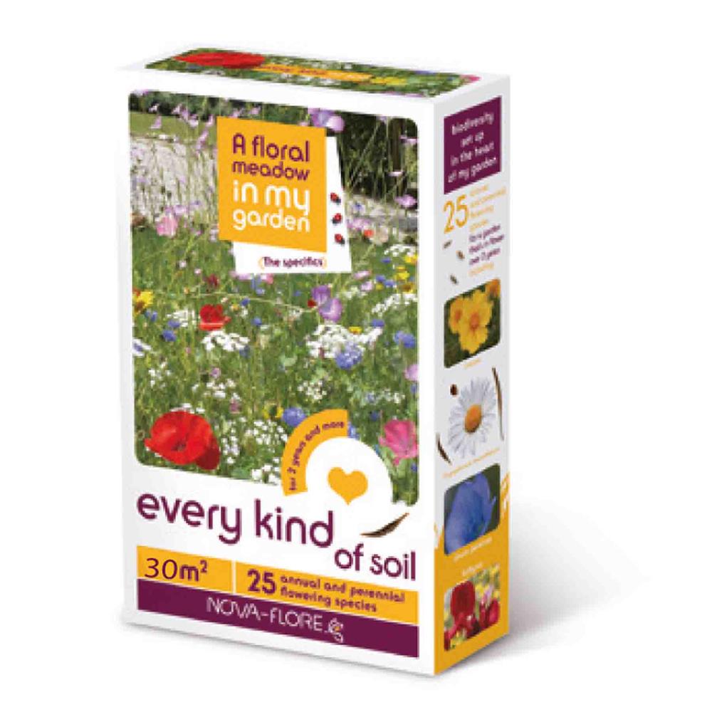 A Floral Meadow - Every Soil Type  30Sqm Flower - Seed Packets - Windyridge Garden Centre