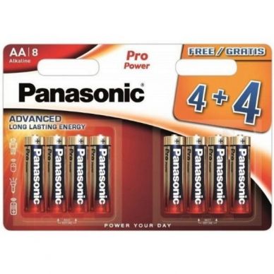 Panasonic Batteries AA 4+4Free